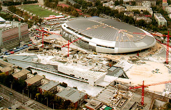 Budapest Arena Service Buildings