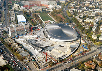 Budapest Arena Service Buildings